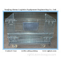 Heavy Duty Steel Wire Mesh Storage Cage for Warehouse